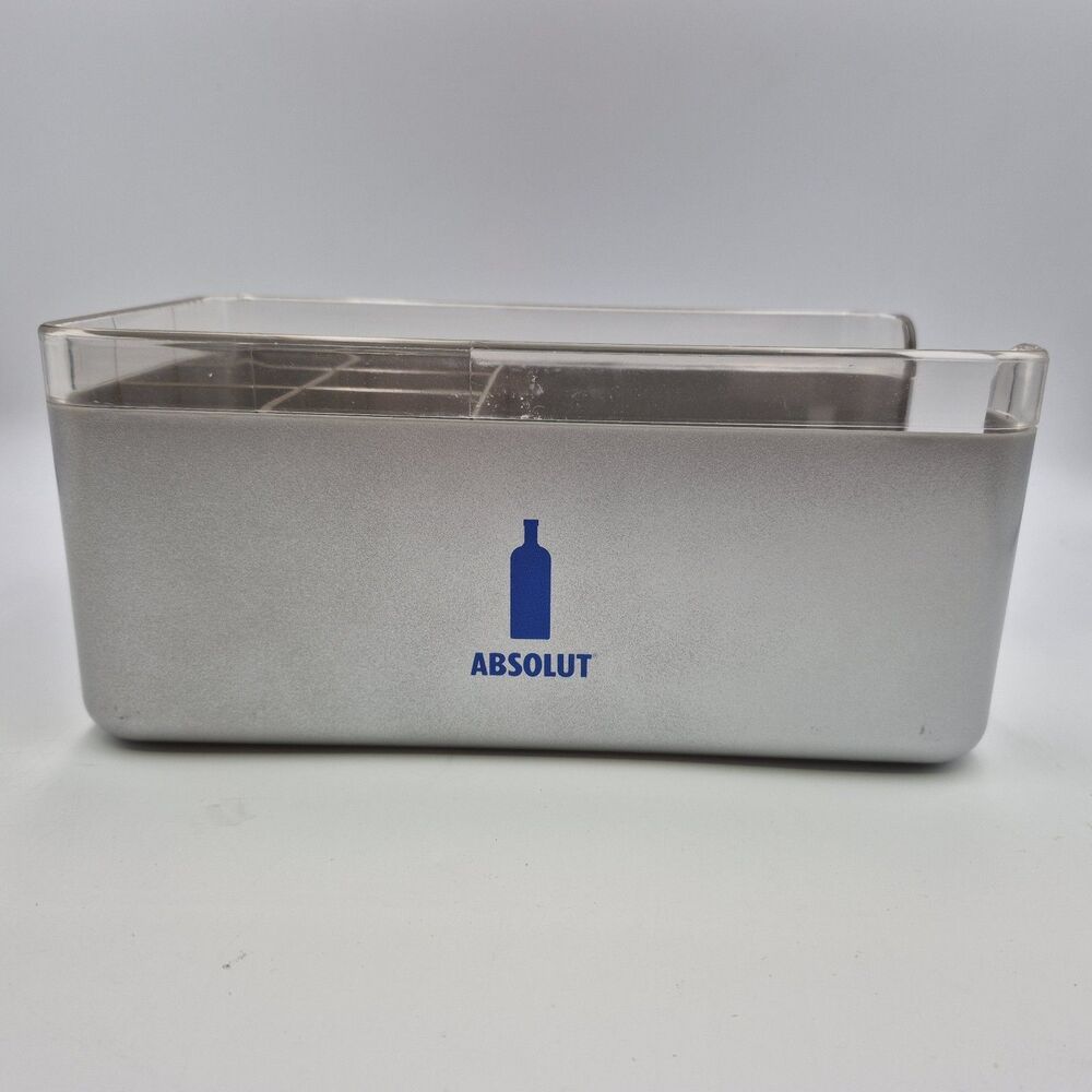 ABSOLUT VODKA BARWARE NAPKIN & STIRRER CADDY NEW